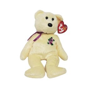 Ty Beanie Babies 2002 Mother The Bear Yellow Plush (8.5 Inch)